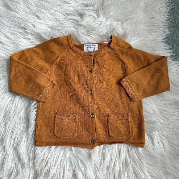 Mustard yellow Zara cardigan size 18-24 months // 3680 - Picture 1 of 4
